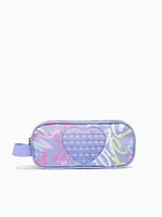 Heart Pencil Case Purple