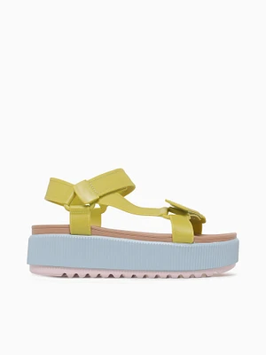 Carola Lime Blue Jelly