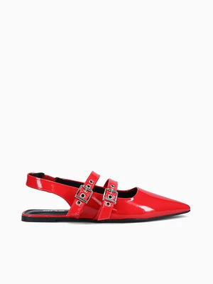 Silvia Red Patent