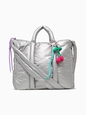 Cherry Tote Silver