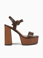 Marion Dark Brown Napa
