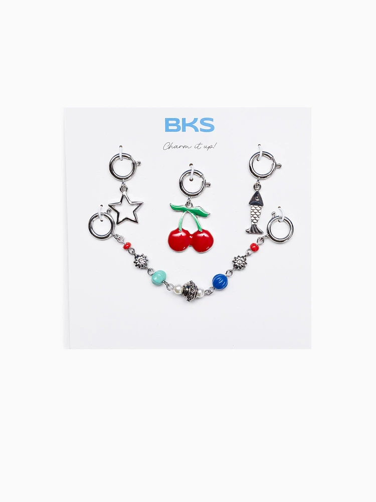 Cherry Sneaker Charm Multi
