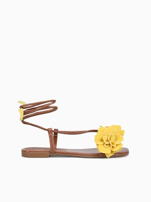 Margarita Yellow Caramelo Suede