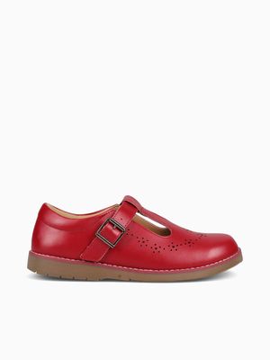 Buck Fb002 1 Strap Red Lea