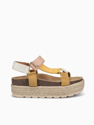 Malena 17029 55 Gold Suede