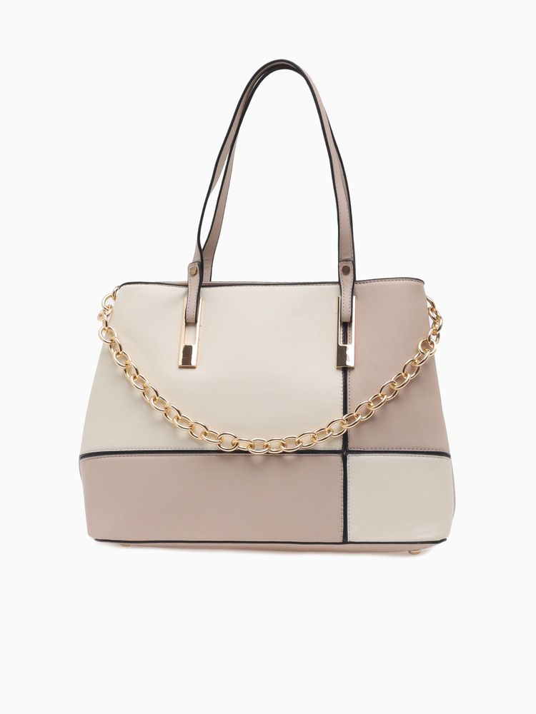 Evalyn Shoulder Bag Beige Off white