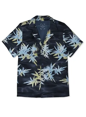 HARBOR | Recycled 4-way stretch microfiber printed shirt