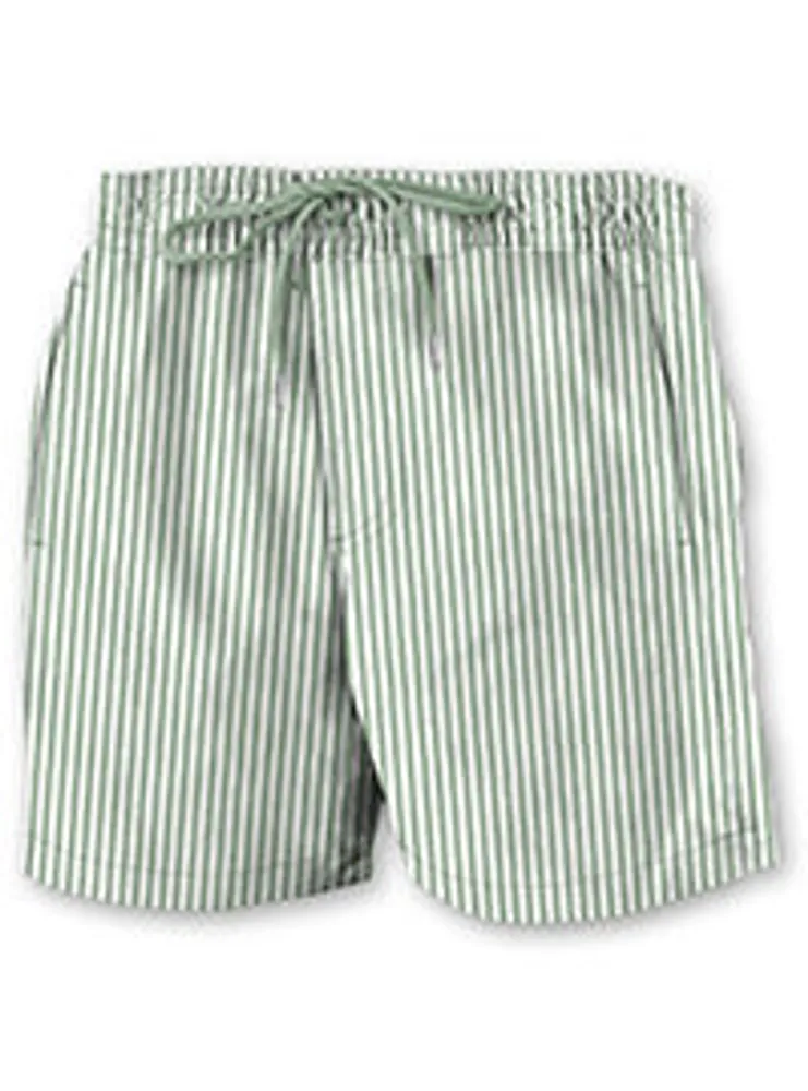 MARO | Yarn dyed seersucker striped swimshorts