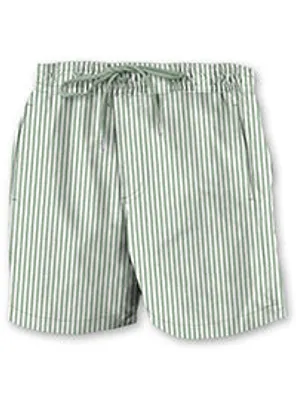 MARO | Yarn dyed seersucker striped swimshorts