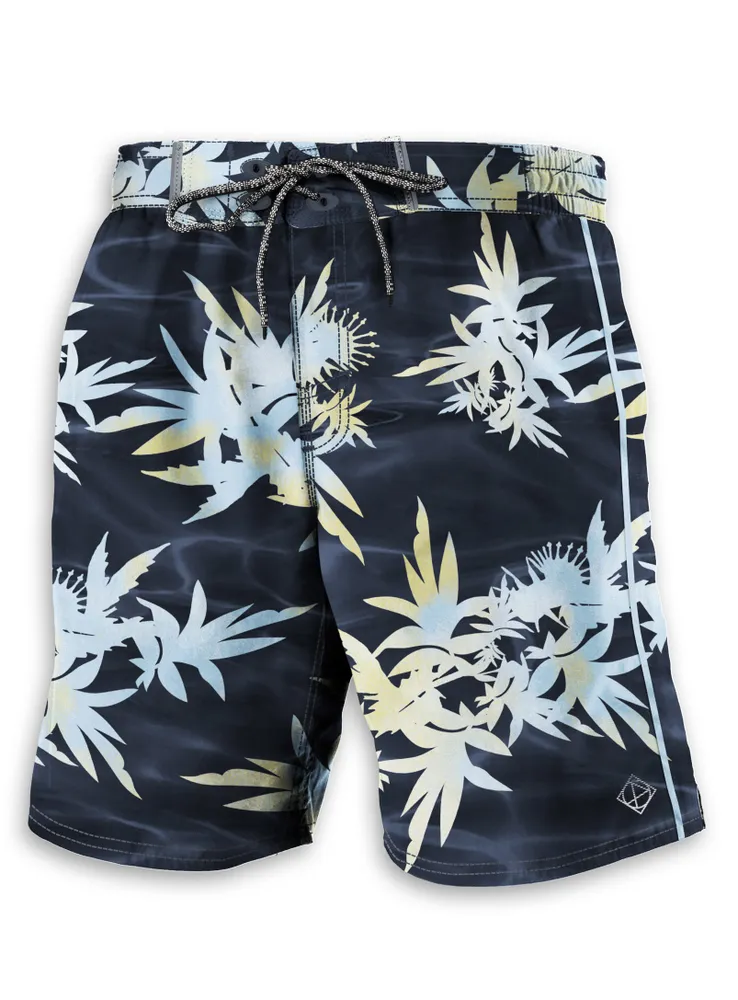 HARBORE | Island flower printed boardshorts