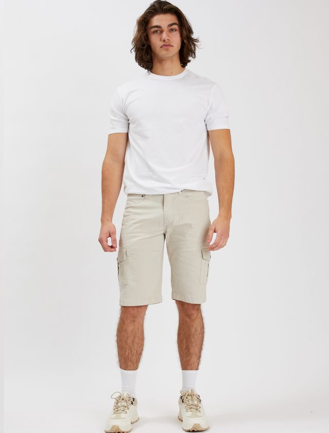 HADAD | stretch denim cargo shorts