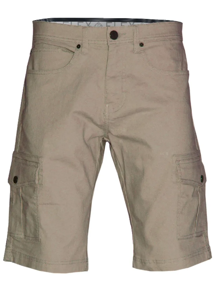 HADAD | stretch denim cargo shorts