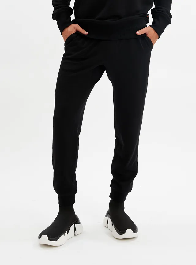 Nike Junior Girls' Sportswear Club French Terry Pants Black / White