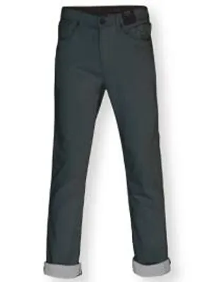 PAXTON | Two-tone-strecth-denim pants