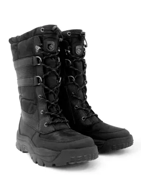 ADANAC | Camouflage High boots with vegan fur lining inside
