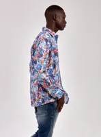 SEMI-FIT SHIRT | SWIRLS-FIRE