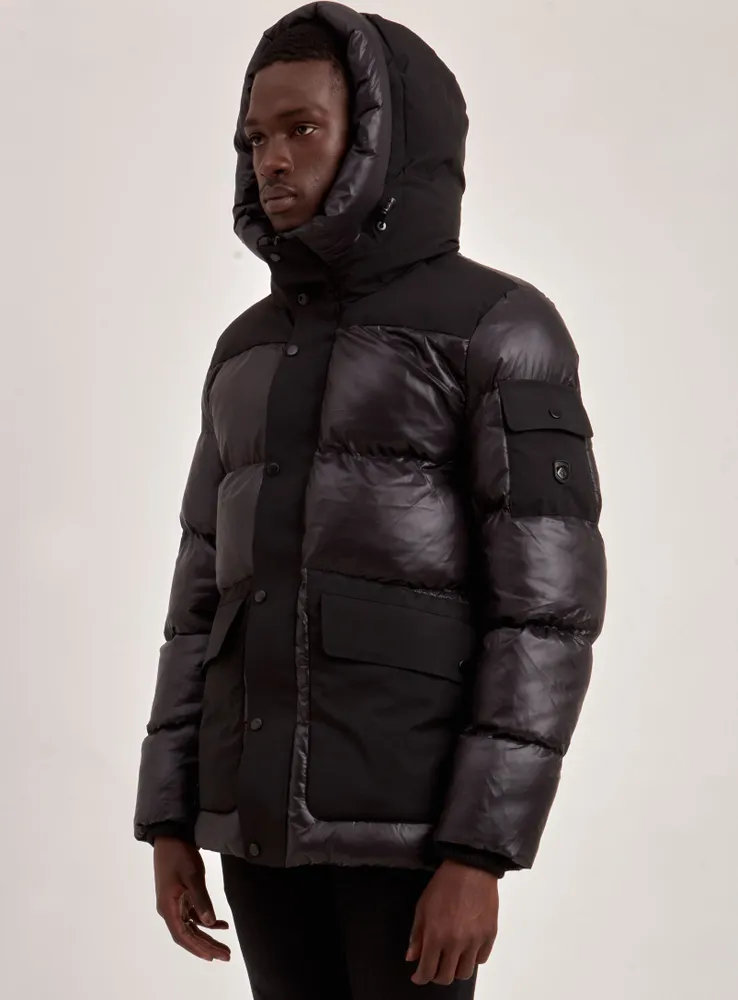 ELI | QUILTED ECO DOWN PUFFER (-20°C)-BLACK