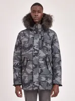 Henriano| Black Label camo premium parka