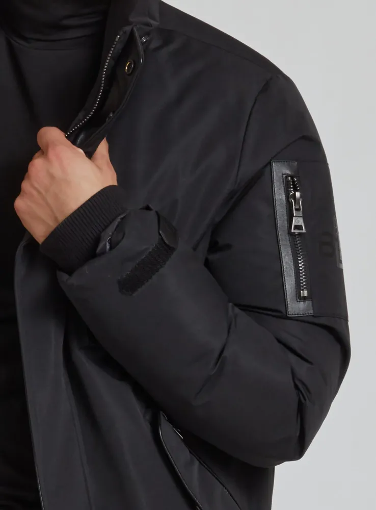 EMMET | Black Label down bomber jacket