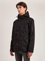 ROBBIN | HYBRID JACKET-BLACK