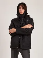 ROBBIN | HYBRID JACKET-BLACK