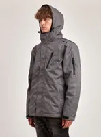 ROBBIN | HYBRID JACKET-CHARCOALMIX