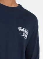 TAM | PRINTED LONG SLEEVE CREWNECK T-SHIRT