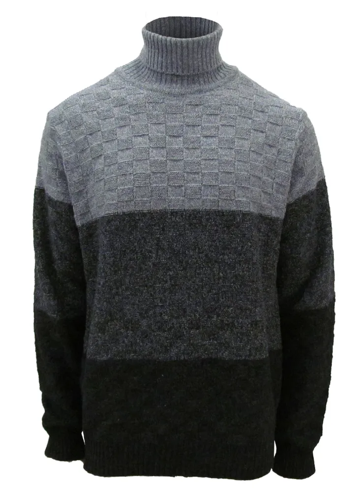 SOREN | COLOUR BLOCK TEXTURED SWEATER