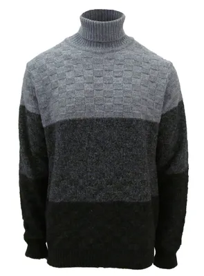 SOREN | COLOUR BLOCK TEXTURED SWEATER