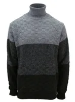 SOREN | COLOUR BLOCK TEXTURED SWEATER