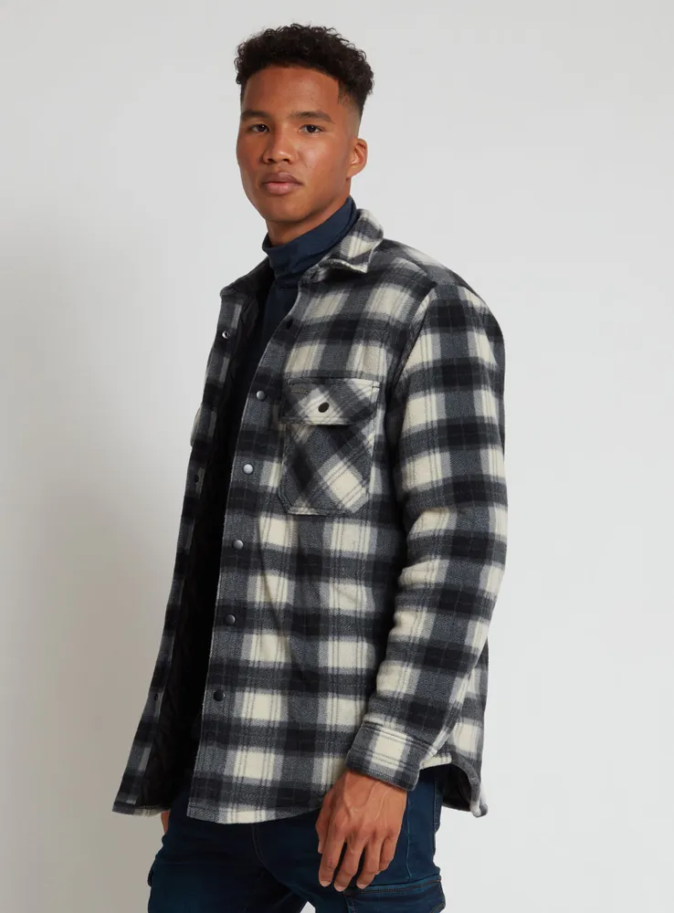 SALEH | Checkered semi-fit overshirt