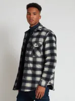 SALEH | Checkered semi-fit overshirt