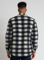 SALEH | Checkered semi-fit overshirt