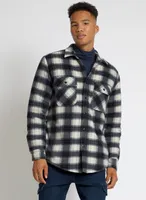 SALEH | Checkered semi-fit overshirt