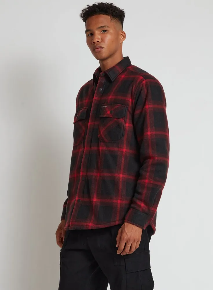SYED | Quilted polar fleece overshirt