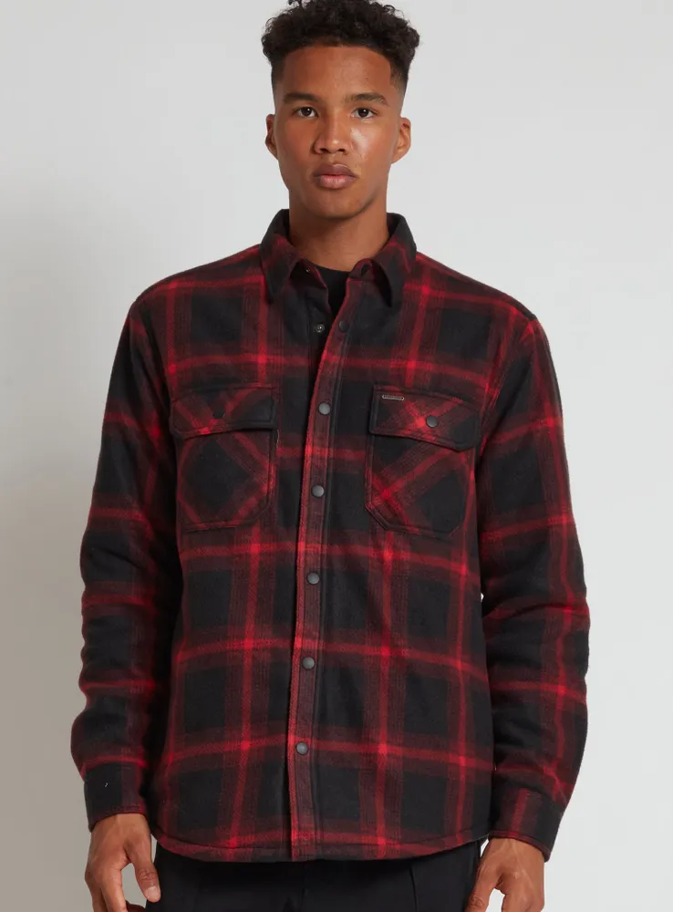 SYED | Quilted polar fleece overshirt