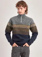 DANY | Mock neck fine gauge sweater