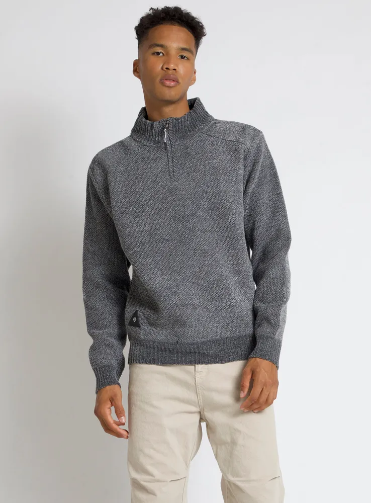 ELIAS | Mock neck chenille sweater