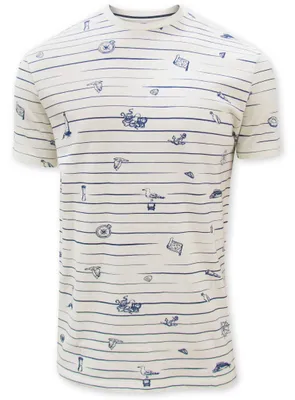 ROL | Stripped nautical printed t-shirt