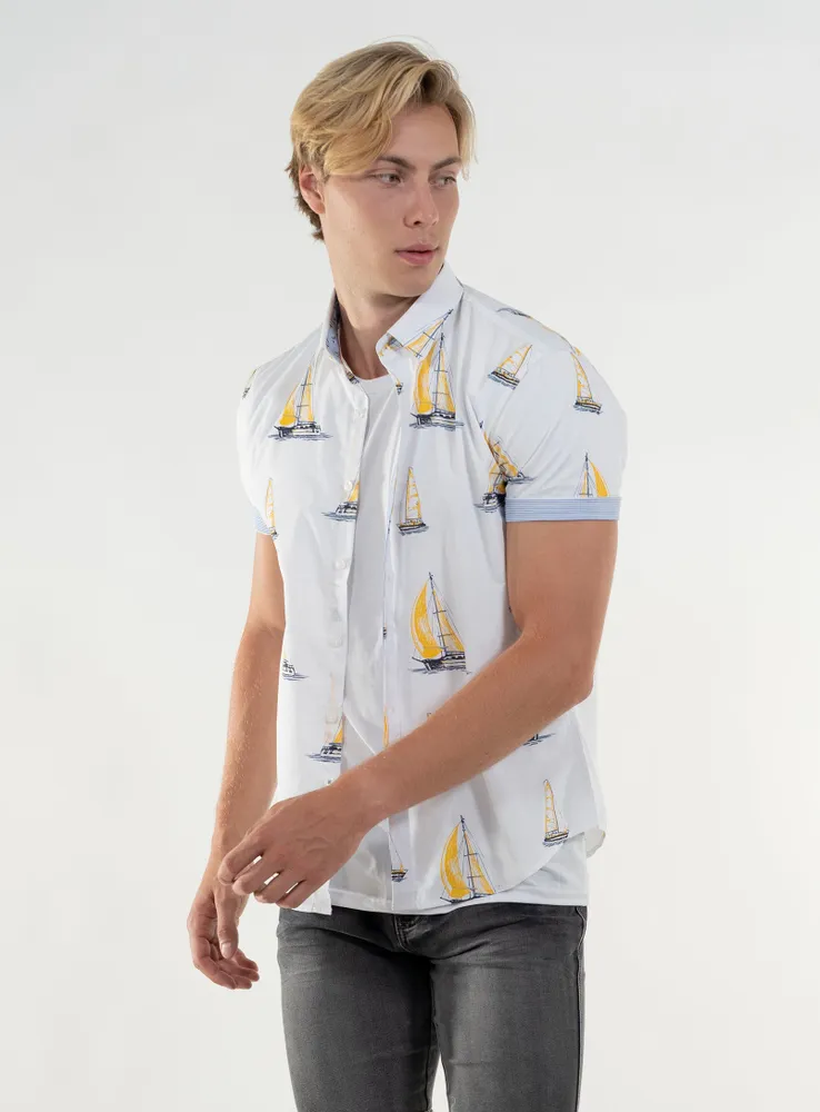 VET | Printed short sleeve shirt