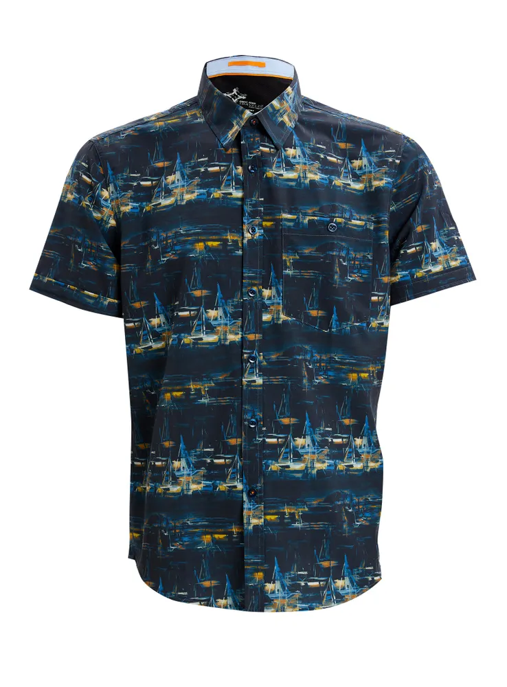 NOR |printed 4-way dry edition shirt