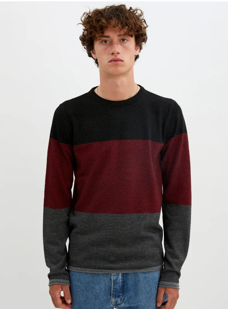 SOL | FINE GAUGE STRIPE SWEATER