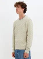 HARRY | CREWNECK TEXTURED SWEATER