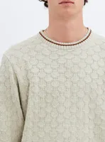 HARRY | CREWNECK TEXTURED SWEATER