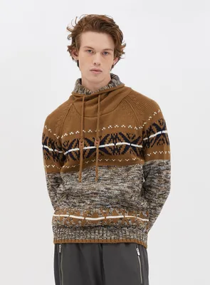 JACK | Cross funnel neck sweater