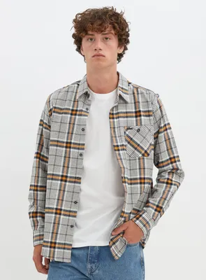 VIN | Checkered semi-fit overshirt