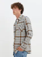 VIN | Checkered semi-fit overshirt