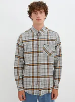 VIN | Checkered semi-fit overshirt