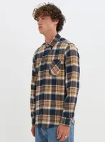 NOAH | Checkered semi-fit overshirt