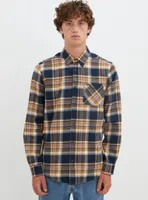 NOAH | Checkered semi-fit overshirt